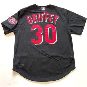 Mitchell & Ness Ken Griffey Jr Cincinnati Reds 2000 Jersey Sizes Large and 2XL